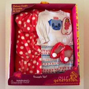 Our Generation Deluxe Snuggle Up Outfit Set
